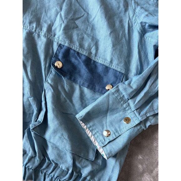 Back To The Future Marty McFly Halloween Costume Jacket XXL Snap Button Front - Picture 2 of 7